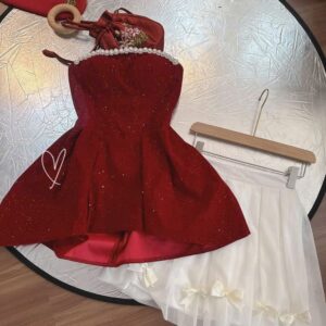 Alternative view of SET ĐẦM CÚP NGỰC +CV ĐÍNH NƠ M