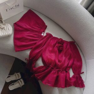 Alternative view of SET VOAN ĐỎ BO EO-M