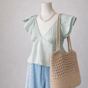 ÁO CÁNH TIÊN CỔ CHỮ V