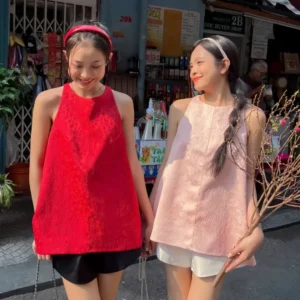 Alternative view of ÁO YẾM TẾT - ĐỎ