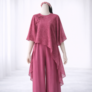 SET LỤA GẤM BÀ BA